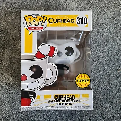 Buy Funko Pop Games Cuphead - Cuphead #310, Black And White - Chase Edition  • 36.99£