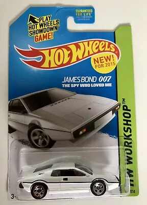 Buy HotWheels Cars (2015) Lotus Esprit S1 The Spy Who Loved Me NEW • 12.95£