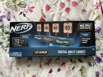 Buy NERF Digital Multi Target With Epic Sound Effects LCD Screen Auto Reset Targets • 30£