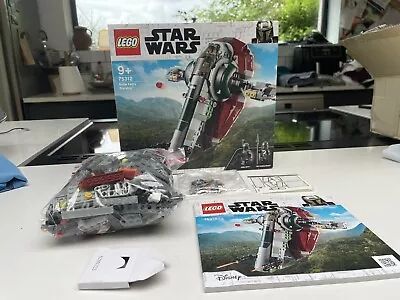 Buy Lego Star Wars 75312 - Boba Fetts Starship - Slave 1 Has A Few Missing Pieces. • 23.20£