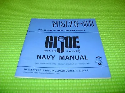 Buy 1964 Gi-joe Catalog Navy Manual Nm76-00 Reverse With Jeep • 20.59£