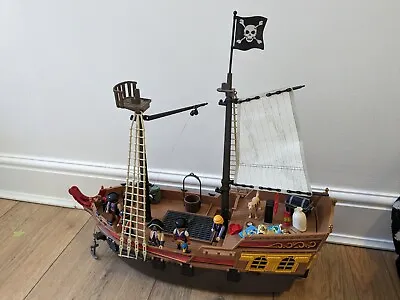 Buy Playmobil Pirate Ship And Pirates. Not Complete But Good Condition And Lots... • 15£
