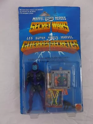 Buy Kang Secret Wars Action Figure Vintage Mattel Marvel 1984 MOC Carded • 59.99£