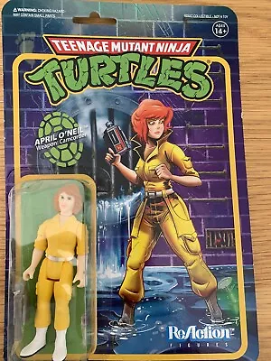 Buy Super7 Teenage Mutant Ninja Turtles April O’Neil Action Figure • 3.65£