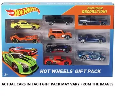 Buy Mattel Hot Wheels 9 Car Cars Gift Pack BRAND NEW • 11.99£