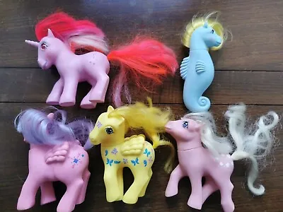 Buy My Little Pony G1 Bundle Dancing Butterflies Sea Pony Unicorn Vintage 80's Toys • 44.99£