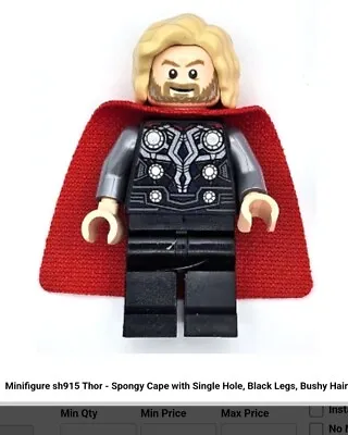Buy Lego Thor Minifigure From 76269 Fast Dispatch Brand New Sh915 • 12£