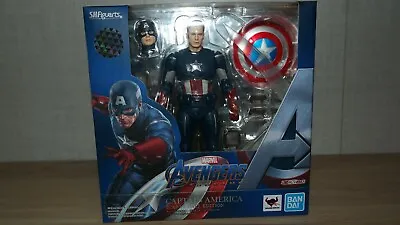 Buy S.H. Figuarts Captain America Cap Vs Cap Avengers Endgame Bandai Figure • 71.94£