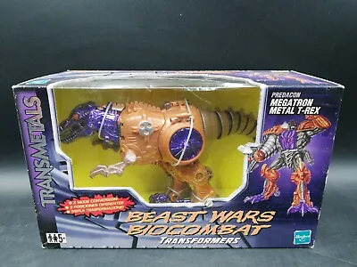 Buy Transformers Beast Wars Transmetals MEGATRON T-Rex Biocombat Hasbro Kenner • 248.29£