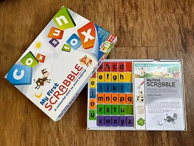 Buy My First Scrabble Game By Mattel - Age 3 - 6 Years ~ Excellent Condition • 5.55£