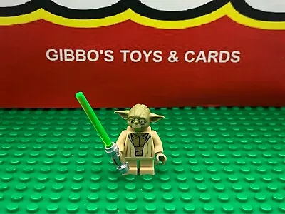 Buy LEGO YODA + Lightsaber Minifigure STAR WARS Set 75233 75142 75255 75168 Sw0707 • 9.99£