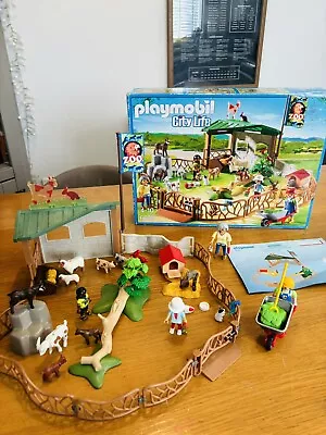 Buy Playmobil 6635 Petting Zoo With Box And Instructions. Good Used Condition • 13.99£