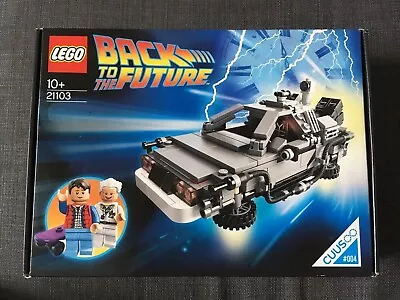 Buy Lego 21103 Cuusoo ICONS - Back To The Future - Delorean - BNIB - UK New Sealed • 144.99£