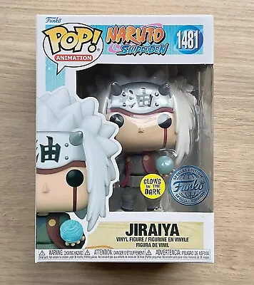 Buy Funko Pop Naruto Shippuden Jiraiya GITD #1481 + Free Protector • 24.99£