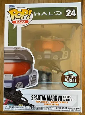 Buy Funko Pop - Games - Halo - Spartan Mark VII - With BR75 Riffle - Speciality • 11.99£