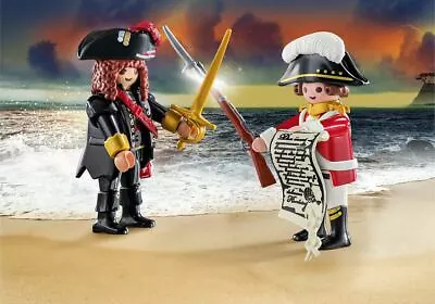 Buy Playmobil 70273 Pirate & Redcoat Duo Set (New) • 4.95£