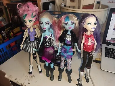Buy Lot Of 4 Monster High Abbey Bominable ×2 Mattel Rochelle Goyle Ballet + Spectra • 56.63£