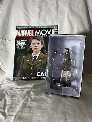 Buy Eaglemoss Agent Carter Marvel Movie Collection #33 Figurine Captain America • 14.90£