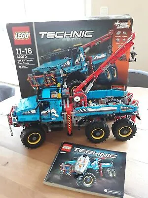 Buy Lego Technic 42070 6x6 All Terrain Tow Truck With Instructions And Box, RARE • 263.55£