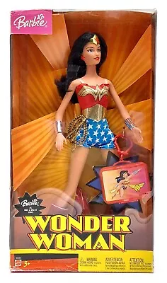 Buy 2003 DC Comics Wonder Woman Barbie Doll / Mattel B5836 / NrfB, Original Packaging • 76.98£