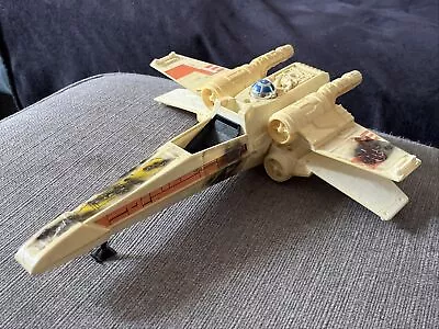Buy Vintage Star Wars X-Wing Fighter, Battle Damaged With Working Wing Mechanism. • 29.99£