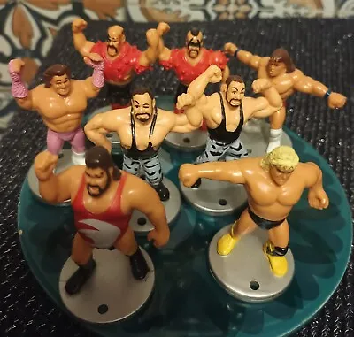 Buy *RARE* WWF Hasbro Mini Figures Bundle Vintage 1991 Titan Sport 4cms/3cms • 33.33£