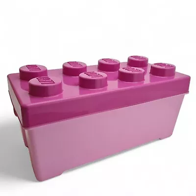 Buy Lego Pink Storage Brick 8 Stud Container Box • 13.95£