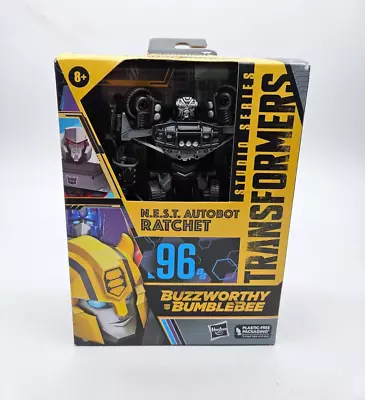 Buy TRANSFORMERS Hasbro Studio Series 96 Buzzworthy Bumblebee N.E.S.T. Autobot Ra... • 19.99£