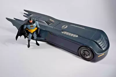 Buy 1993 Kenner Batman The Animated Series Batmobile + Batman Action Figure • 42.88£