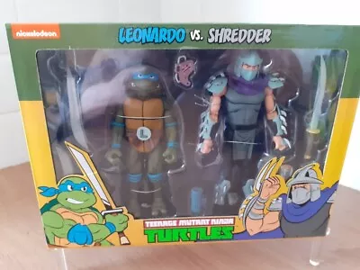 Buy NECA Cartoon / Teenage Mutant Ninja Turtles / Leonardo VS Shredder • 39£