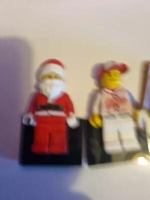 Buy  3 X Lego Baseball Player Minifigure Series 3 Mini Figure Santa Gb Team Olympics • 12.95£