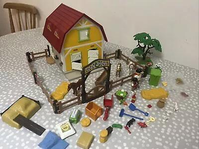 Buy Playmobil Childrens Pony Farm 5222 Used Missing Some Parts • 8£