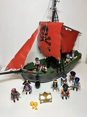 Buy Playmobil Large Pirate Ship 5238 - For Spares Not Complete • 21£