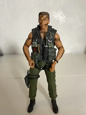 Buy Neca 30th Anniversary Arnold Schwarzenegger Commando Matrix Toy • 79.99£