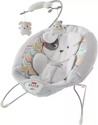 Buy Fisher-Price Sweet Dreams Snugapuppy Deluxe Musical Baby Bouncer With Mobile • 48.49£