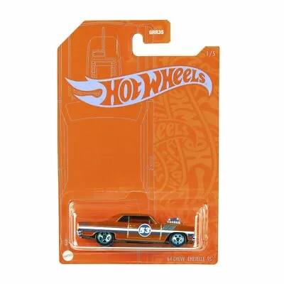 Buy Hot Wheels Grr36 Deco Blue And Satin '64 Chevy Chevelle Ss 1/5 • 6.48£