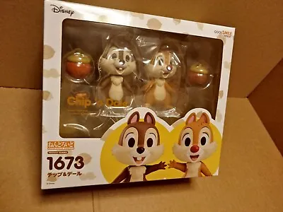 Buy Official Disney Chip And Dale Nendoroid #1673 Figure Set - New Sealed • 89.99£