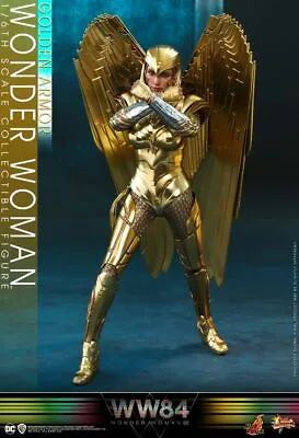 Buy Hot Toys 1/6 Wonder Woman 1984 Mms577 Golden Armor Diana Prince Action Figure • 349.99£