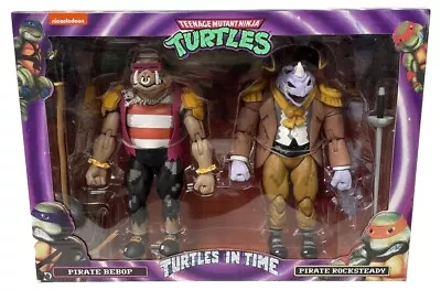 Buy Neca Teenage Mutant Ninja Turtles In Time Pirate Bebop & Rocksteady 7  - New • 33.99£
