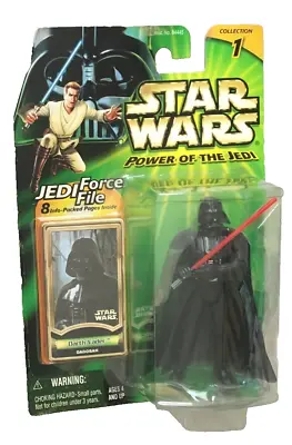 Buy Darth Vader Dagobah Potj Force File 3.75  Star Wars Sealed Hasbro 2000 • 12.99£