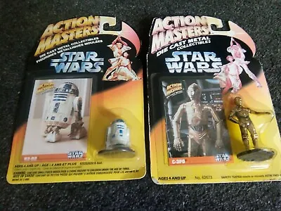 Buy Star Wars 1994 Diecast Action Masters  R2D2 C3PO  Figures • 18.99£