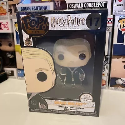 Buy Draco Malfoy Harry Potter - (NEW & In Stock) Funko Pop! Enamel Pin • 7.50£