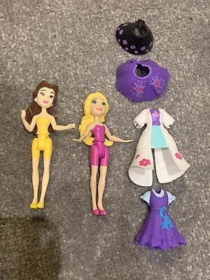 Buy Disney Princess Magiclip Magic Clip  Dolls Figures Dress Bundle • 2£