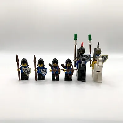 Buy LEGO 6073 Minifigures From Knight's Castle | Black Falcons | Vintage 1984 • 34.99£