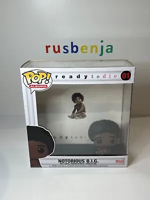 Buy Funko Pop! Rocks Music Albums Cover Ready To Die Notorious B.I.G BIG #01 • 28.99£