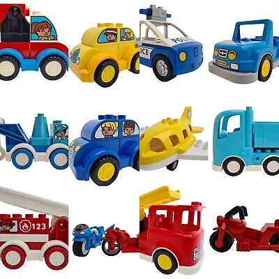 Buy Duplo Vehicles Car, Truck, Boat, Plane, Digger.. Genuine Lego Combined Postage • 0.99£