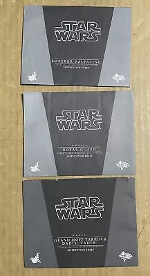Buy Hot Toys Star Wars Information Booklets Lot 2 • 10£