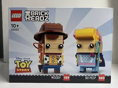 Buy LEGO BRICKHEADZ: Woody And Bo Peep (40553) New Sealed In Box • 17.50£