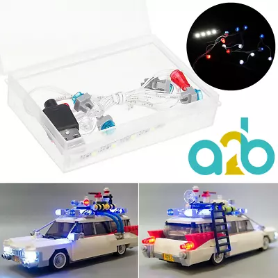 Buy LED Light Kit ONLY For Lego 21108 Ghostbusters Ecto-1 Lighting Bricks USB Port • 29.99£