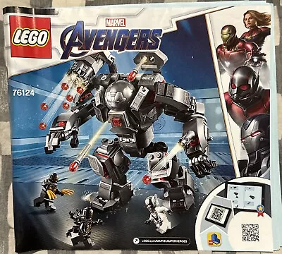 Buy Lego 76124 INSTRUCTION Manual Marvel Avengers • 5.99£